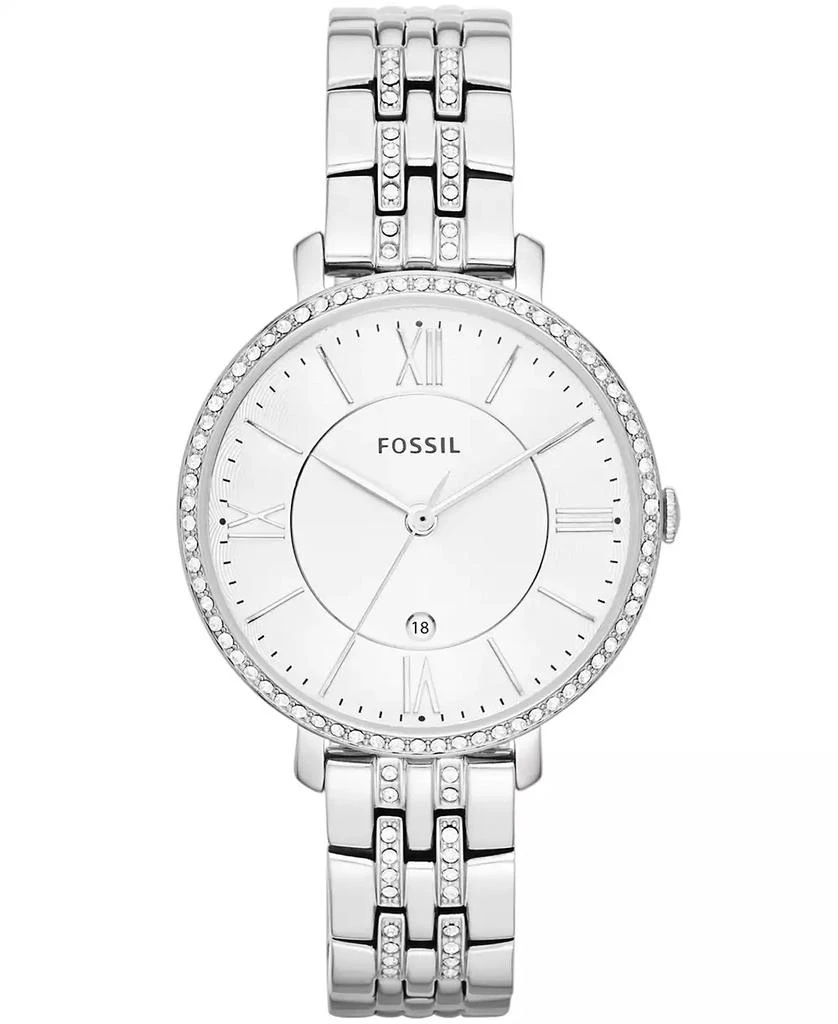 商品Fossil|女士Jacqueline不锈钢手链手表36mm ES3545,价格¥1196,第1张图片