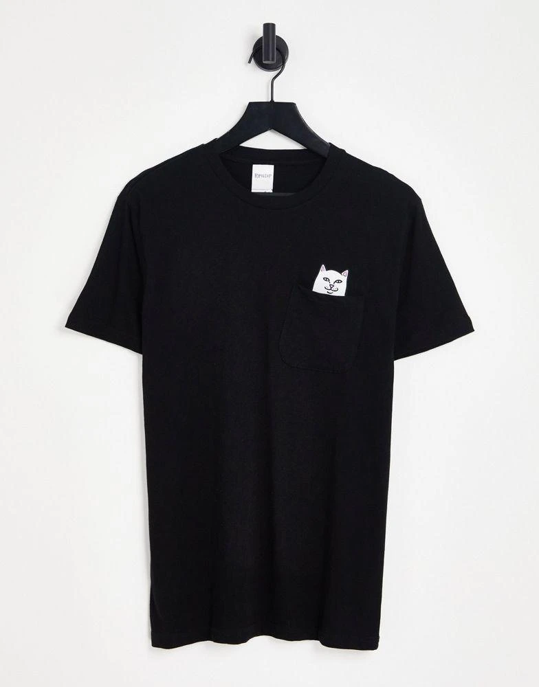 商品Rip N Dip|RIPNDIP nerm logo t-shirt in black,价格¥196,第1张图片