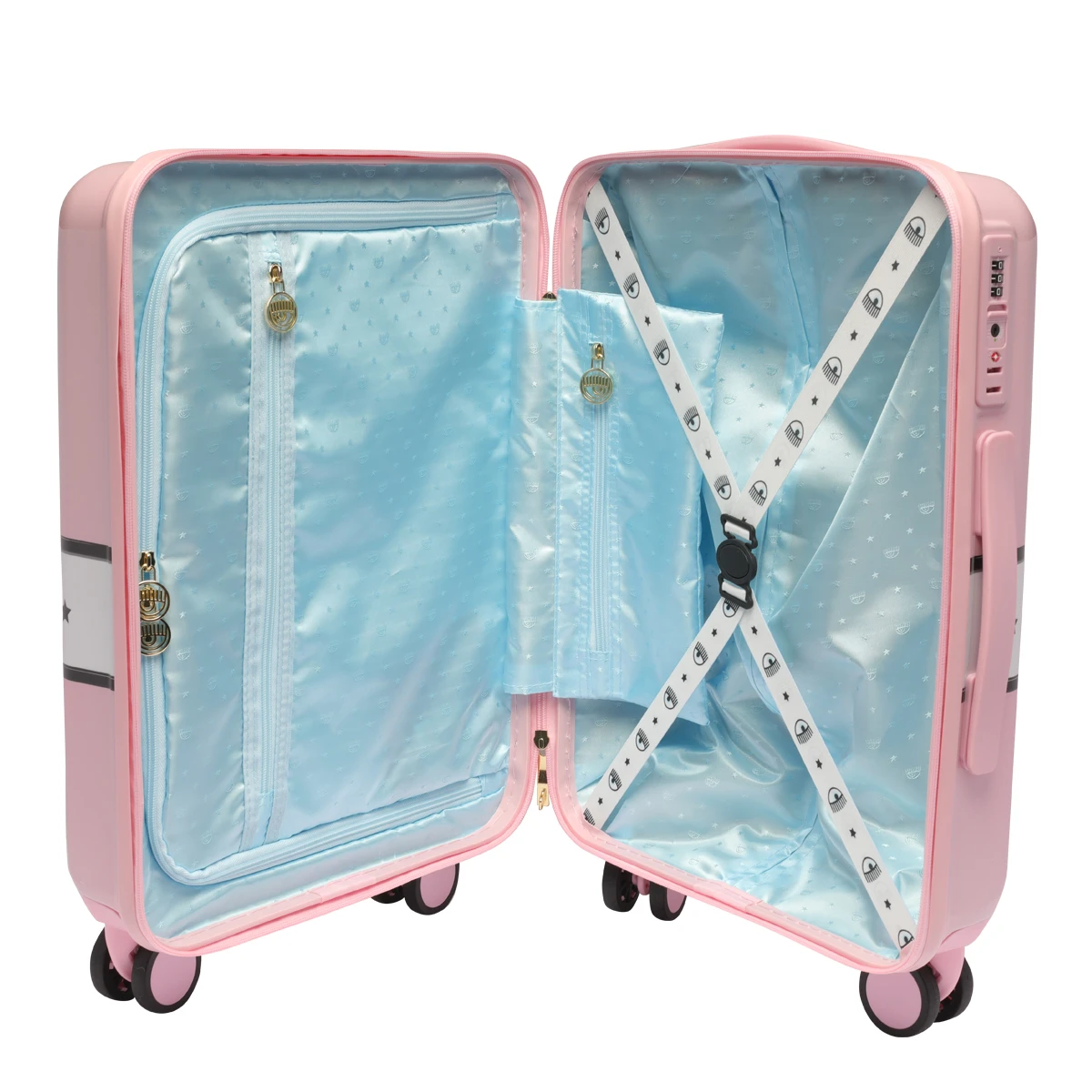 商品【商品预售7天】 Chiara Ferragni|Chiara Ferragni 女士旅行包 74SB0LA1ZS143439 粉红色,价格�¥1527,第5张图片详细描述
