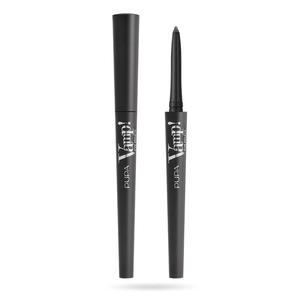 商品PUPA Milano|Vamp! Waterproof 2 in 1 Eye Pencil - 300 Mysterious Green by  for Women - 0.12 oz Eye Penc,价格¥120,第1张图片