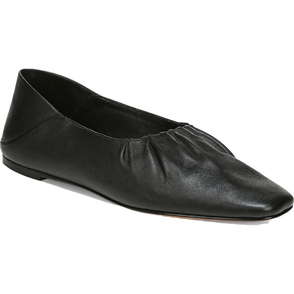 商品Vince|Vince Womens Kali Leather Square Toe Flats,价格¥629,第1张图片