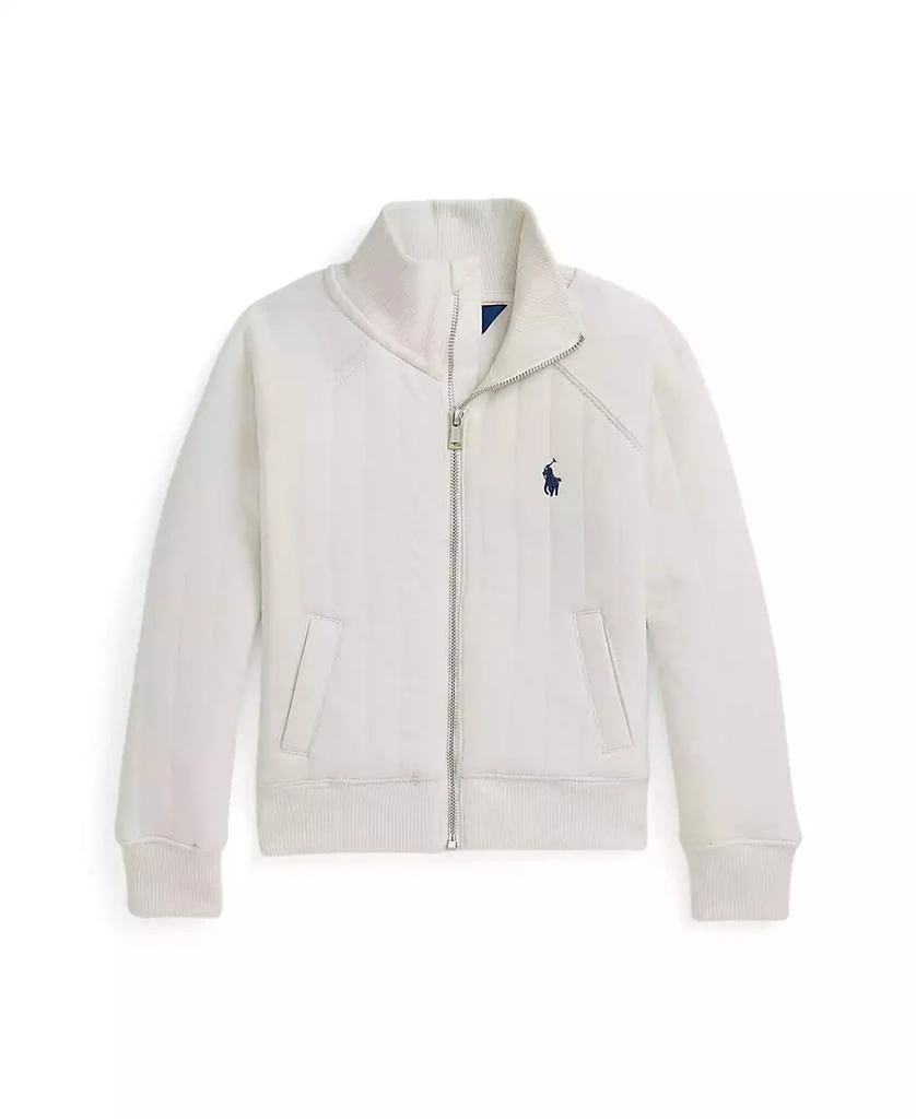 商品Ralph Lauren|Toddler And Little Girls Quilted Jacquard Jacket,价格¥389,第1张图片