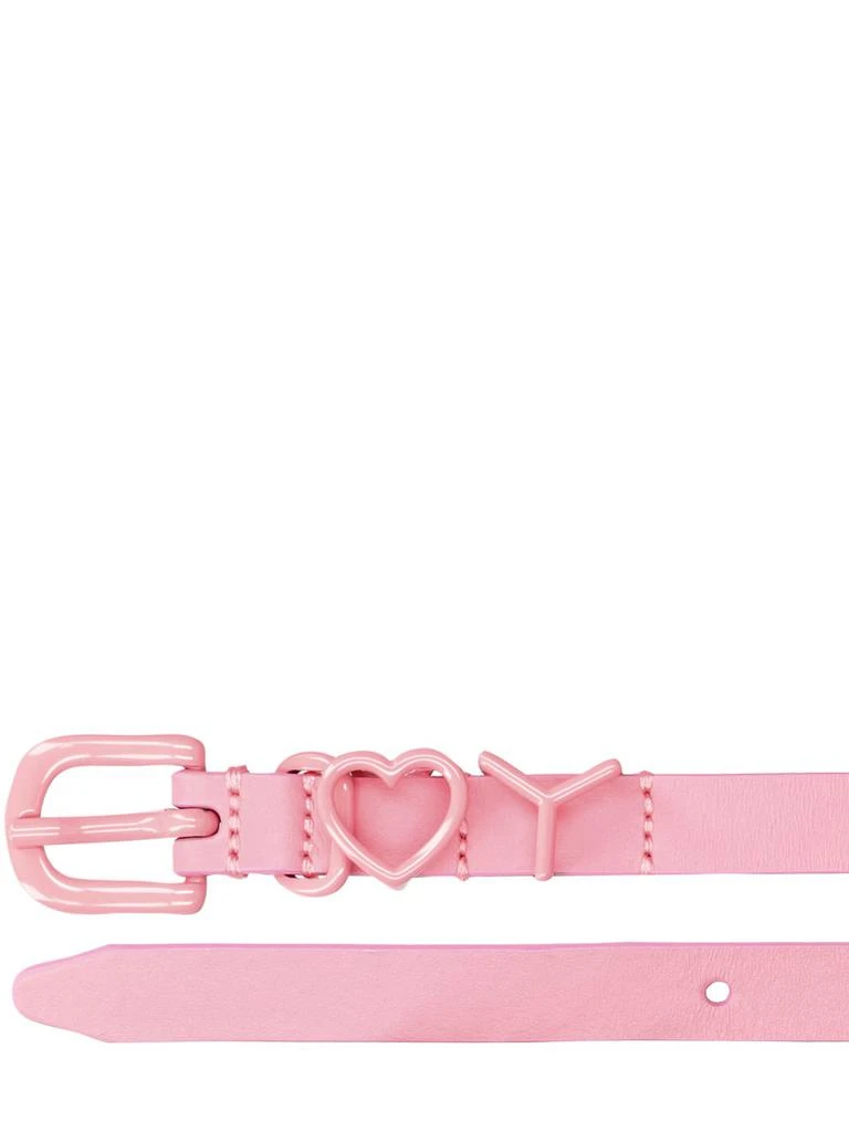 商品Y/Project|1.5cm Skinny Y Heart Belt,价格¥816,第2张图片详细描述