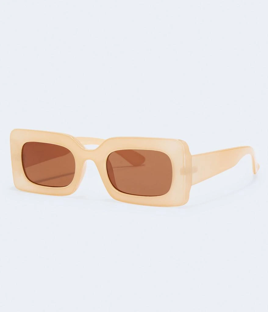 商品Aeropostale|Aeropostale Women's Chunky Rectangle Sunglasses***,价格¥40,第2张图片详细描述