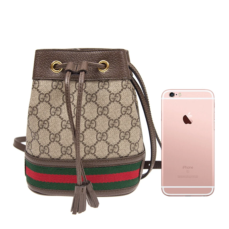 商品[国内直发] Gucci|GUCCI 拼色女士双肩包 550620-96I3B-8745,价格¥11800,第1张图片
