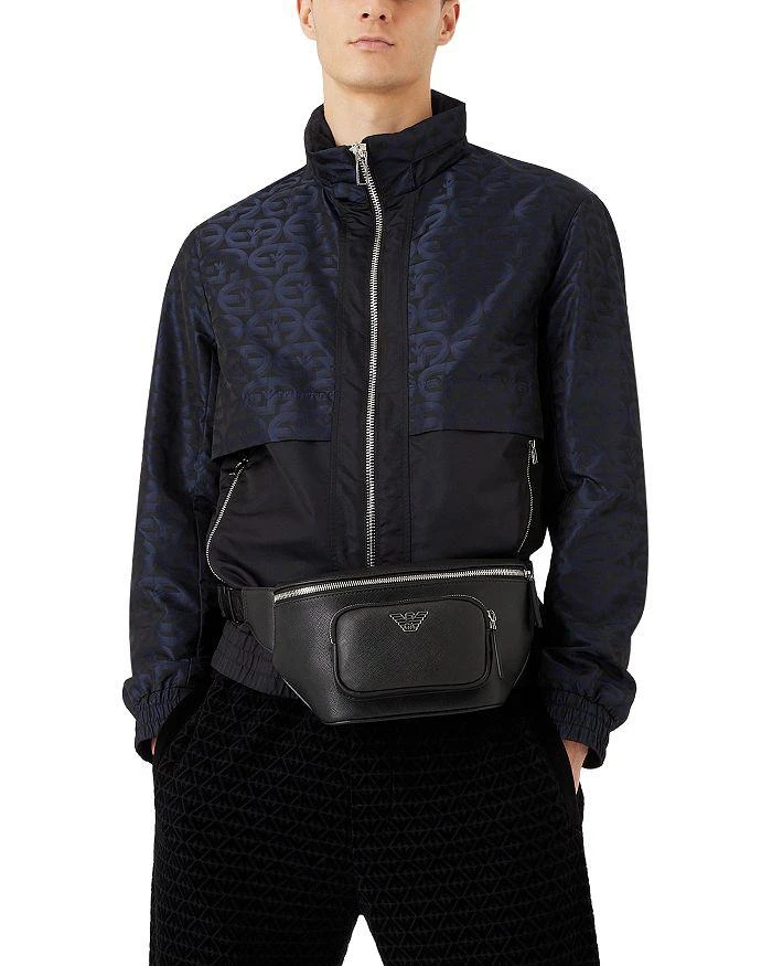 商品Emporio Armani|Eagle Plated Belt Bag,价格¥2042,第2张图片详细描述
