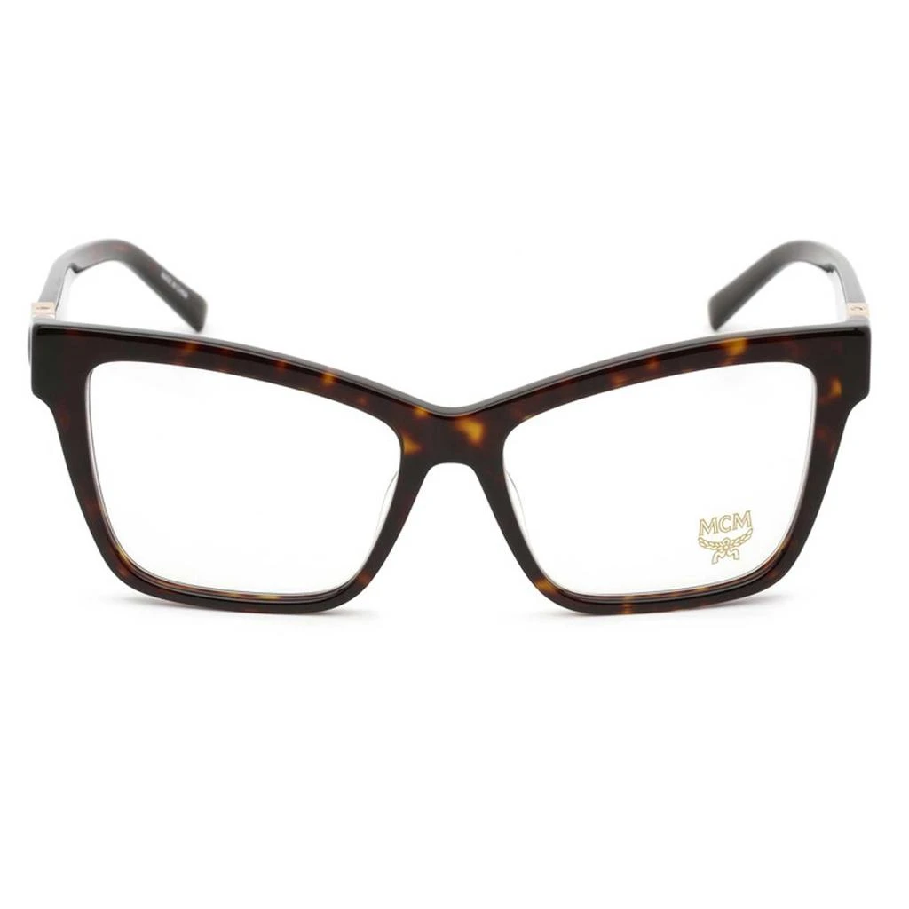 商品MCM|MCM Women's Eyeglasses - Dark Havana Cat Eye Full-Rim Acetate Frame | MCM2719 223,价格¥385,第2张图片详细描述