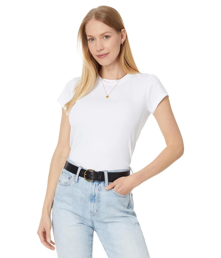 商品Madewell|Supima® Rib Tee,价格¥239,第1张图片