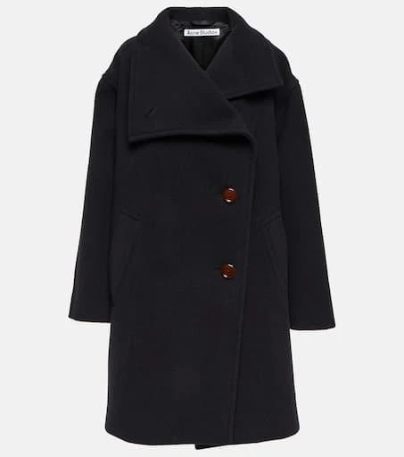 商品Acne Studios|漏斗领羊毛混纺大衣,价格¥6306,第1张图片