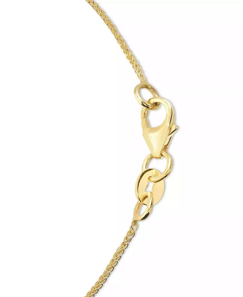 商品Macy's|Textured Open Heart 18" Pendant Necklace in 10k Gold,价格¥3292,第4张图片详细描述