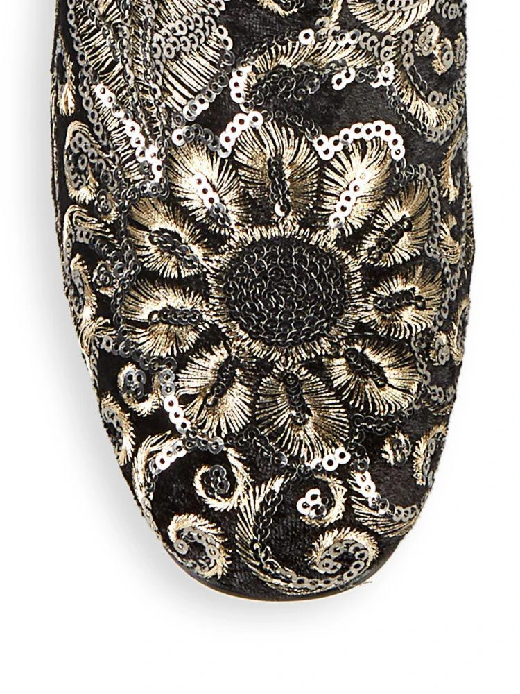 商品Stuart Weitzman|Mediate Embellished Booties,价格¥947,第3张图片详细描述