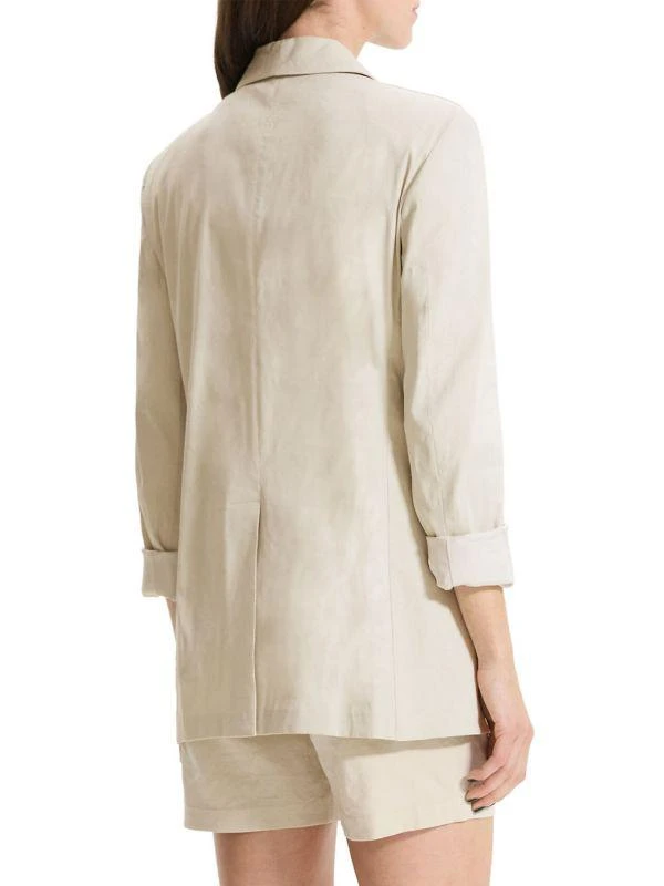 商品Theory|Rolled-Sleeve One-Button Blazer,价格¥762,第2张图片详细描述