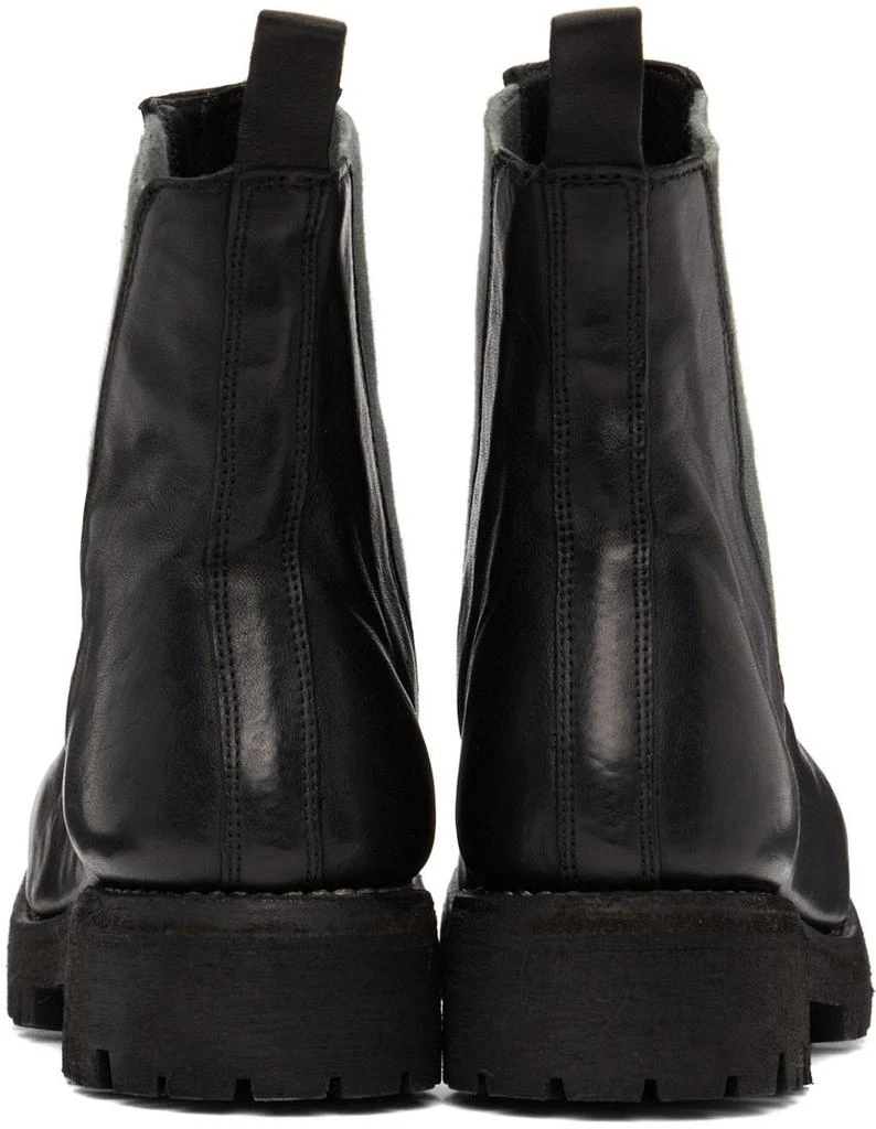 商品guidi|Black Leather Chelsea Boots,价格¥6266,第2张图片详细描述