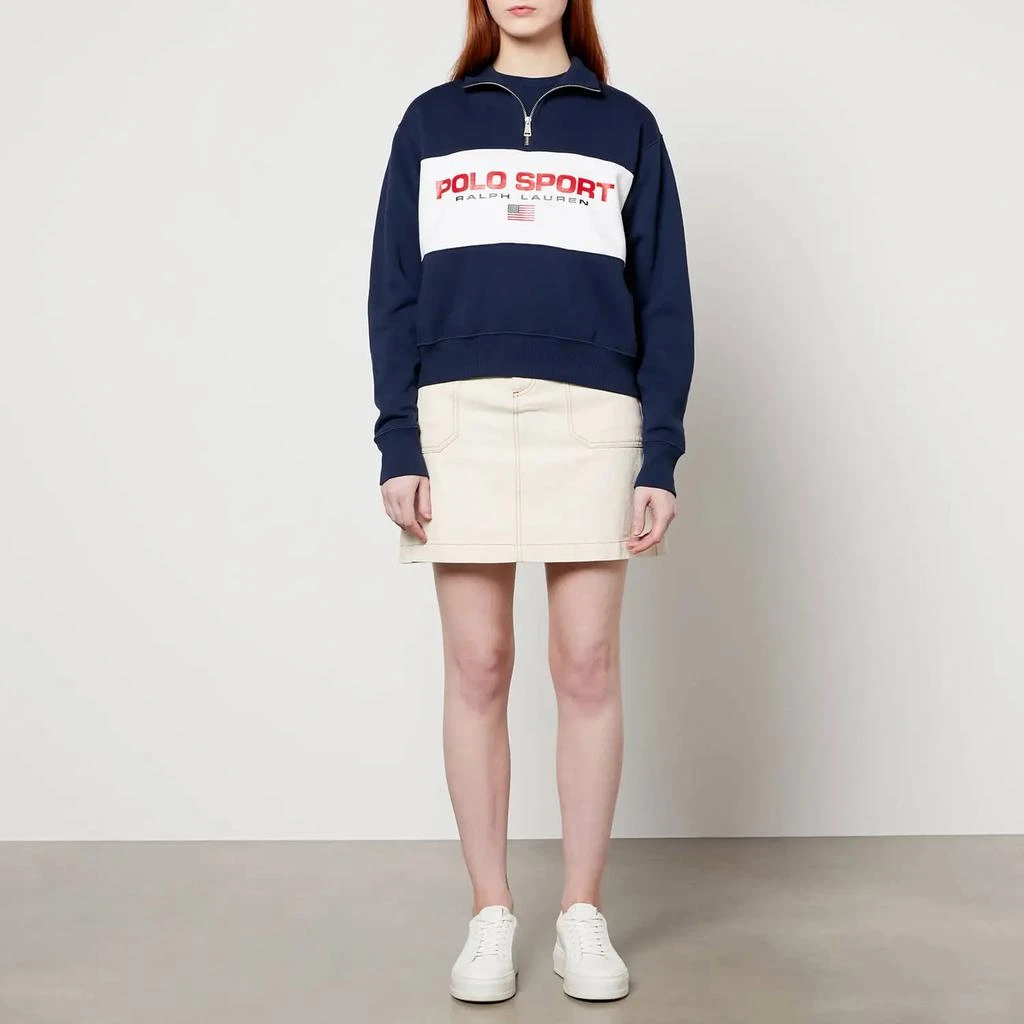 商品Ralph Lauren|Polo Ralph Lauren Women's Polo Sport Half Zip Sweatshirt,价格¥561,第3张图片详细描述