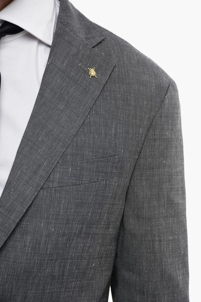 商品Corneliani|Corneliani CC COLLECTION Notch Lapel RIGHT Pin Check Suit,价格¥4604,第3张图片详细描述