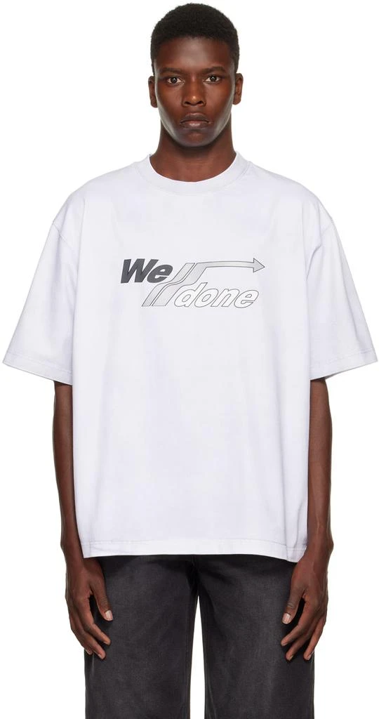 商品We11done|White Arrow Selldone T-Shirt,价格¥703,第1张图片