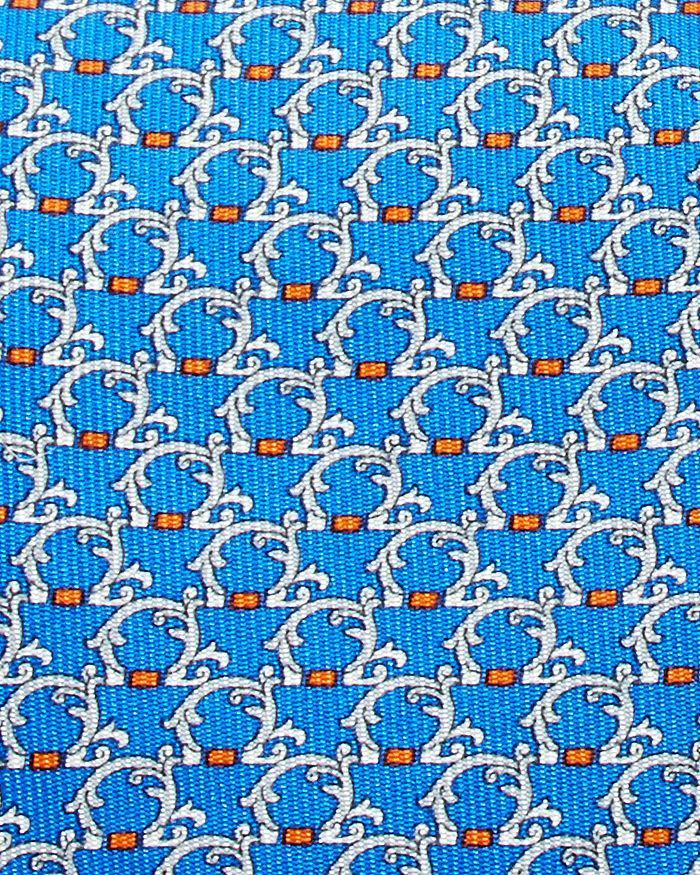 商品Salvatore Ferragamo|Gancini Silk Classic Tie,价格¥1537,第4张图片详细描述