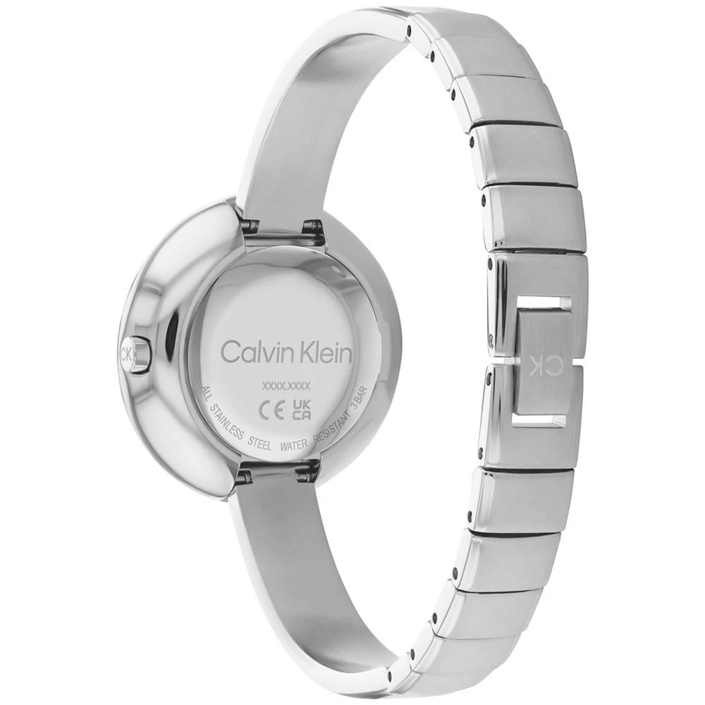 商品Calvin Klein|Stainless Steel Bangle Bracelet Watch 32mm,价格¥842,第3张图片详细描述