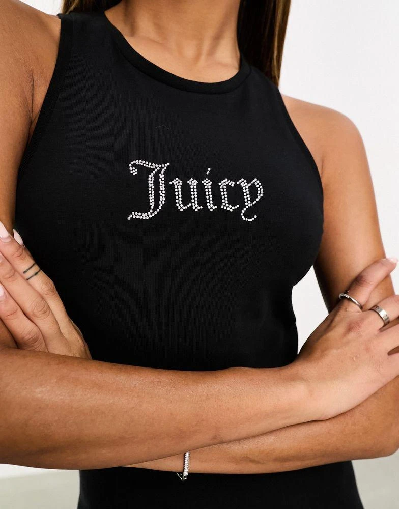 商品Juicy Couture|Juicy Couture jersey bodycon maxi dress in black,价格¥477,第2张图片详细描述