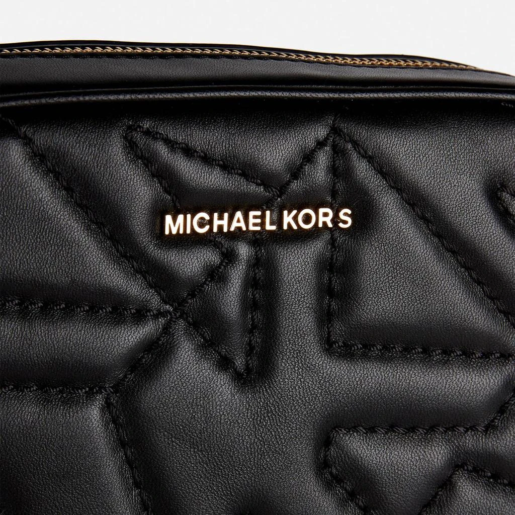 商品Michael Kors|MICHAEL Michael Kors Women's Jet Set Camera Bag Quilted Bag - Black,价格¥1051,第3张图片详细描述