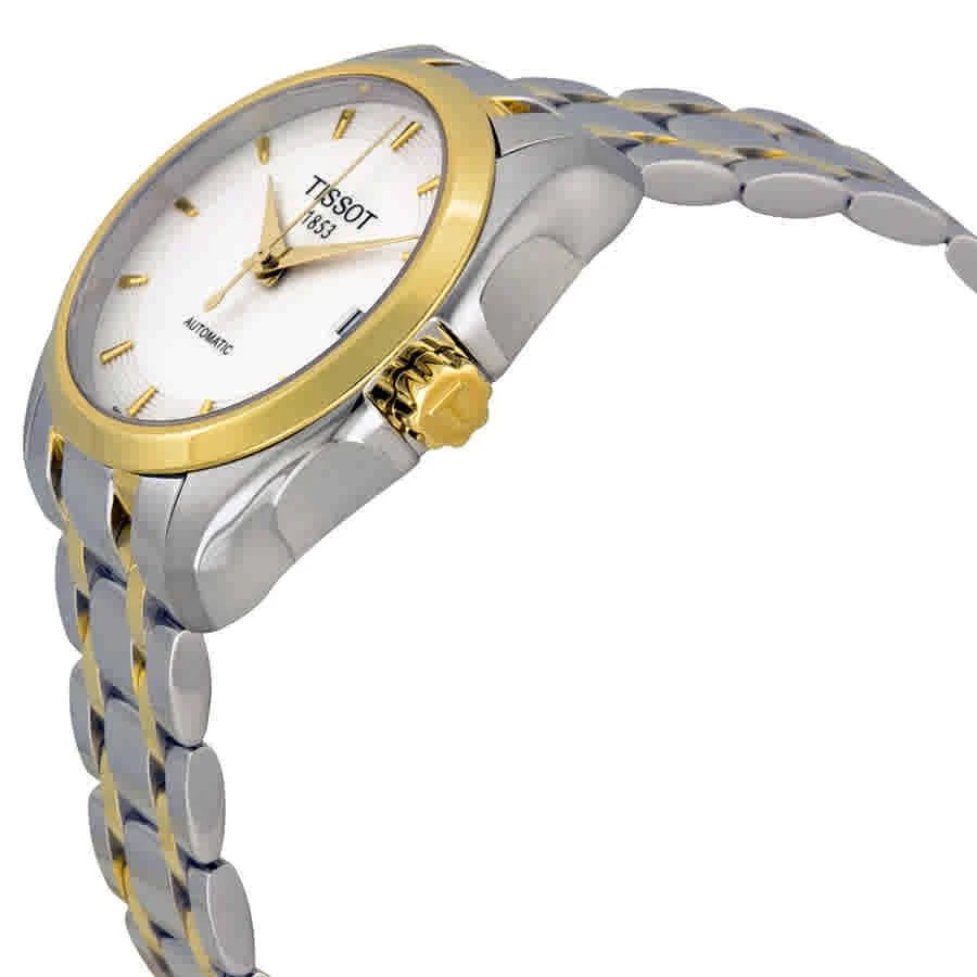 商品Tissot|Couturier Automatic White Dial Ladies Watch T035.207.22.011.00,价格¥1831,第2张图片详细描述