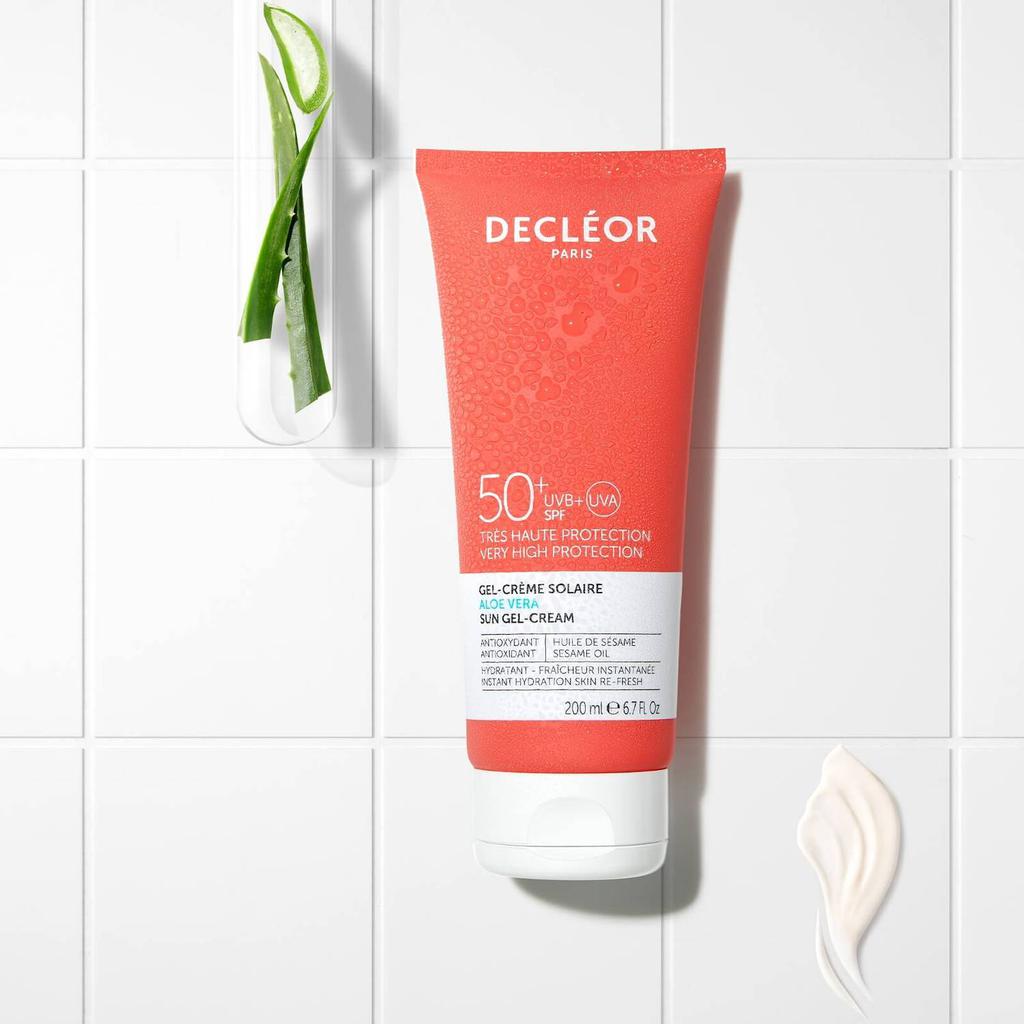 DECLÉOR Aloe Vera Suncare Gel-Cream SPF50+ 200ml商品第2张图片规格展示