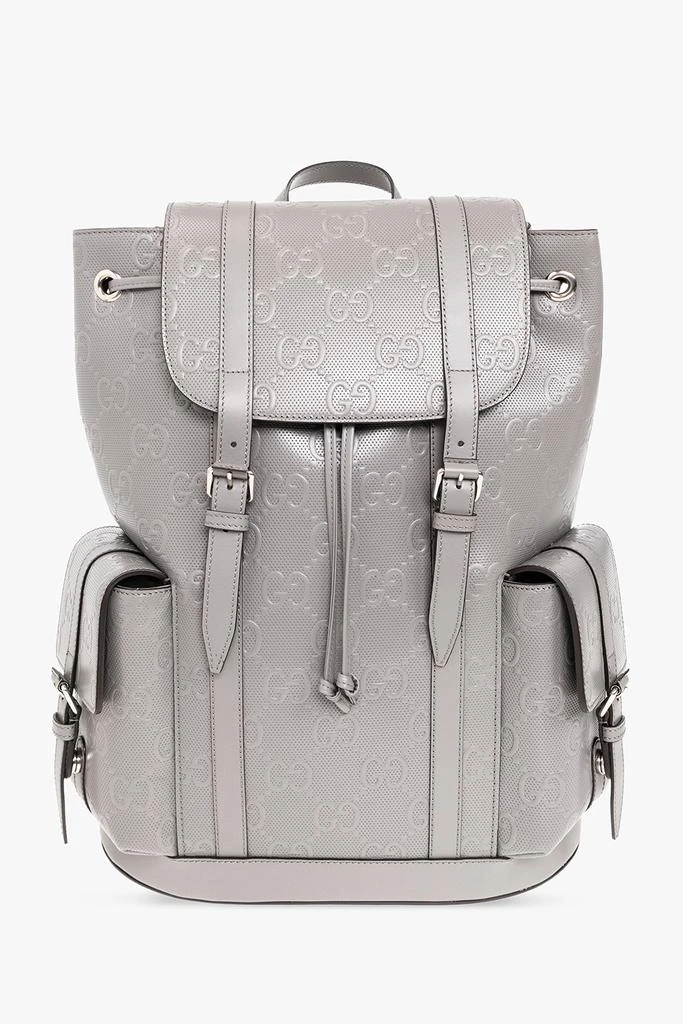 商品Gucci|Leather backpack,价格¥27205,第1张图片