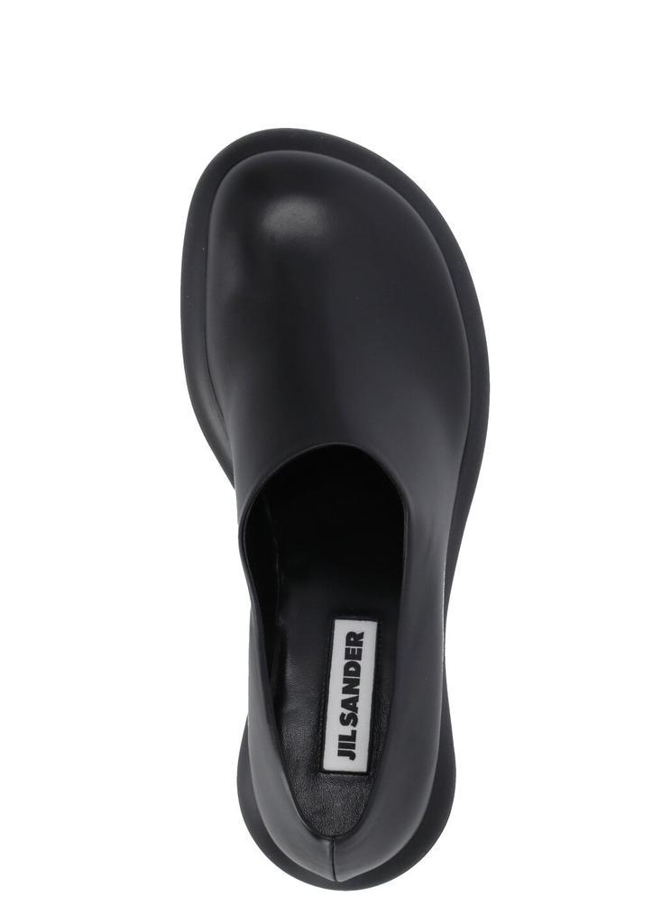 商品Jil Sander|Jil Sander Leather Mules With Heel,价格¥3306,第6张图片详细描述