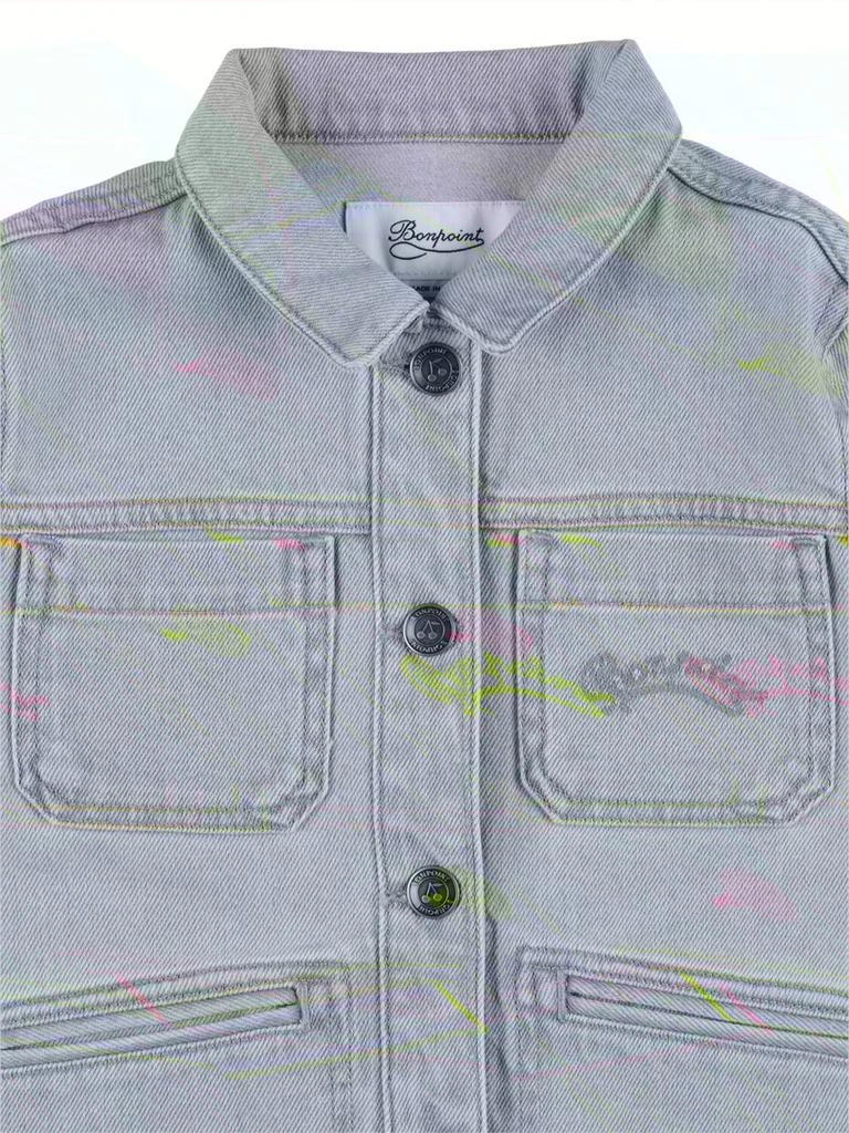 商品Bonpoint|Stretch Cotton Denim Jacket,价格¥1476,第1张图片详细描述