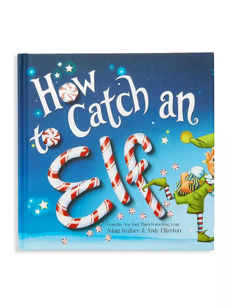 商品Books To Bed|Little Boy's Three-Piece How To Catch An Elf Christmas Book &amp; Pajama Set,价格¥185,第4张图片详细描述
