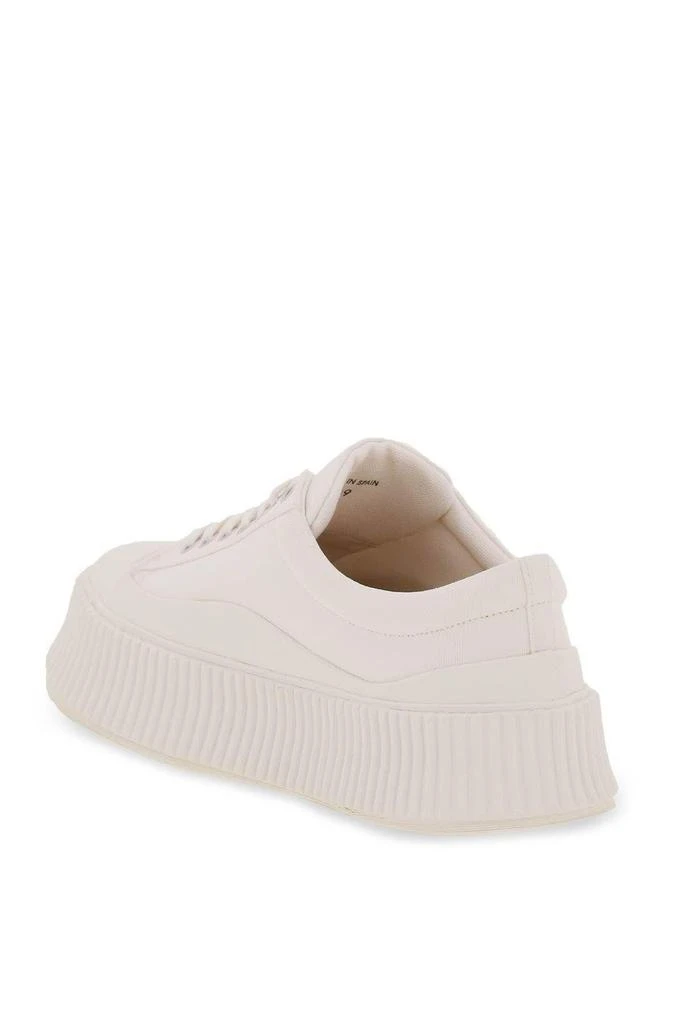 商品Jil Sander|CANVAS PLATFORM SNEAKERS,价格¥2516,第2张图片详细描述