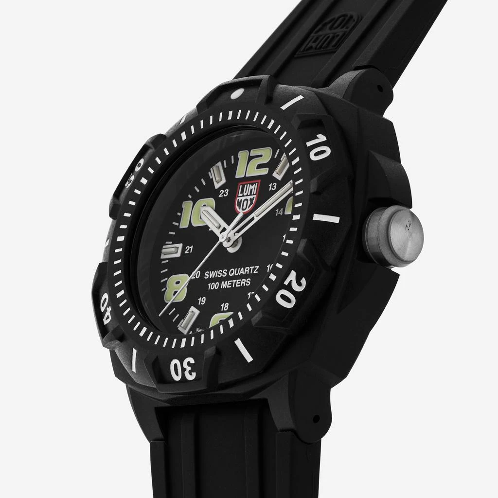 商品Luminox|Luminox Sentry Series 0200 Black Dial Date 43mm Quartz Men's Watch XL.0201.SL,价格¥967,第2张图片详细描述