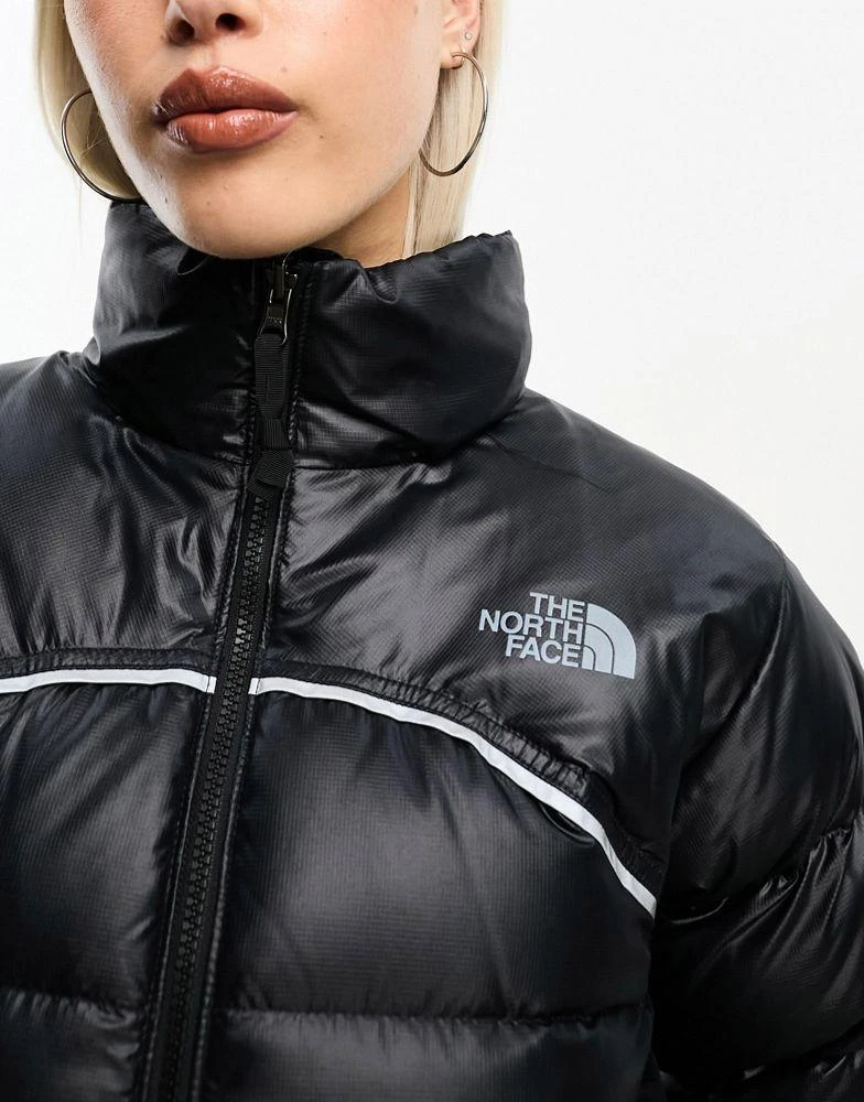 商品The North Face|The North Face Nuptse Retro 2000 down puffer jacket with reflective piping in black,价格¥1730,第3张图片详细描述