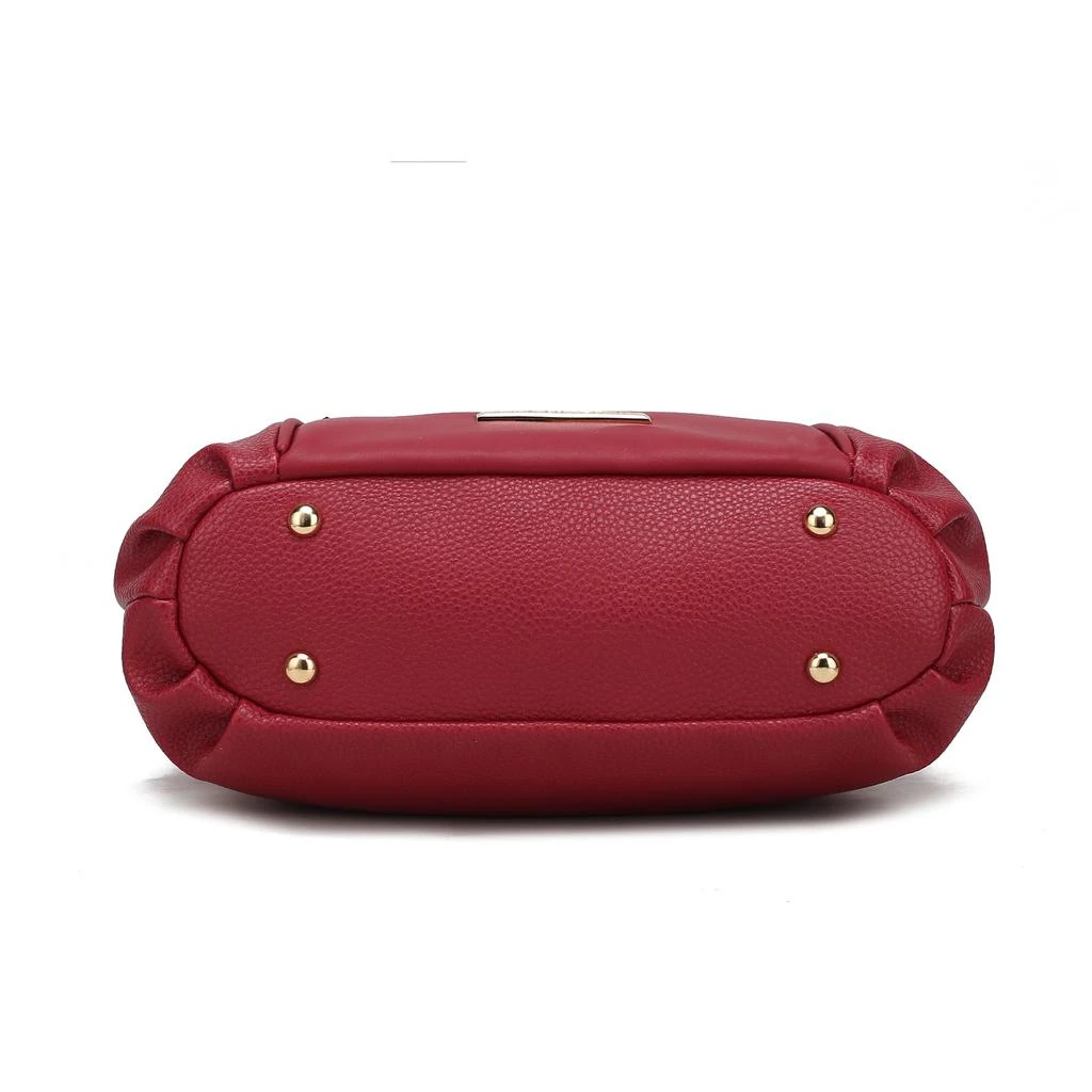 商品MKF Collection By Mia K.|Lavinia Vegan Leather Women’s Shoulder Bag,价格¥467,第4张图片详细描述