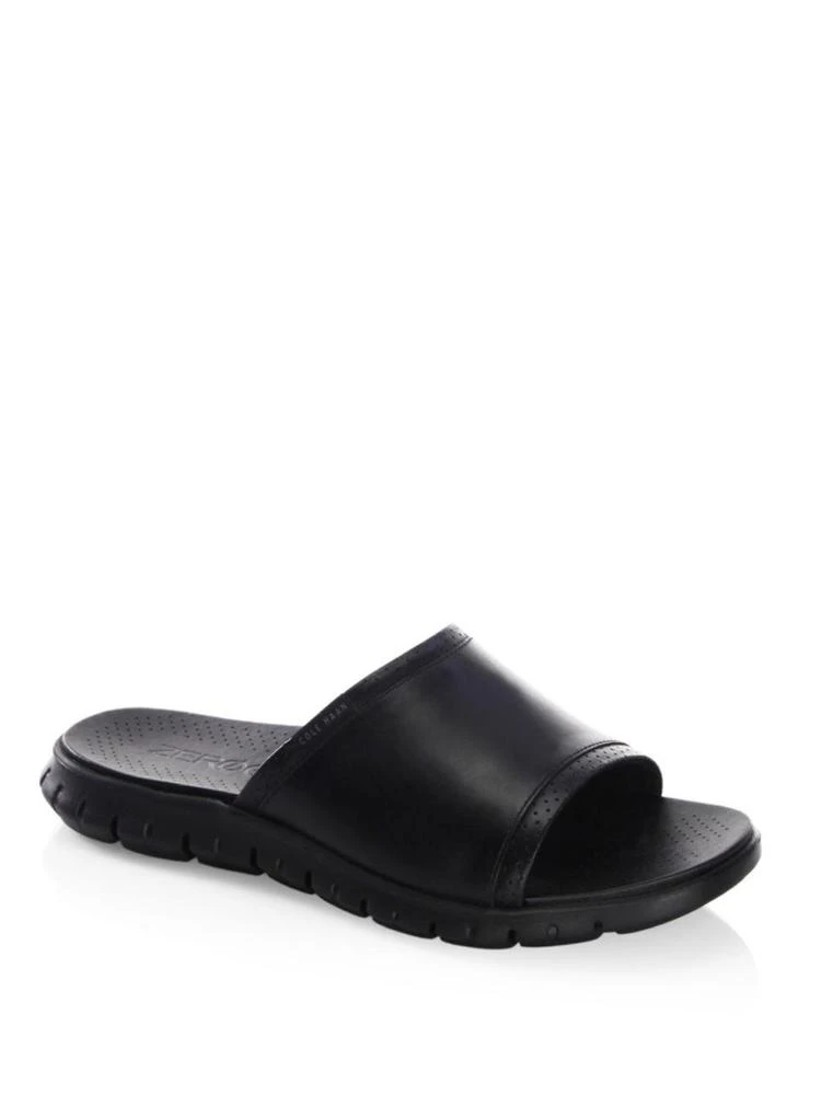 商品Cole Haan|ZeroGrand Leather Strap Sandals,价格¥450,第1张图片