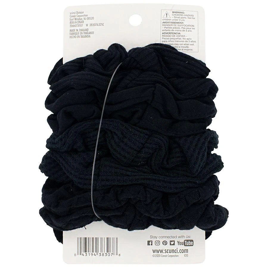 Scunci The Original Scrunchie in Assorted Knit Textures 2