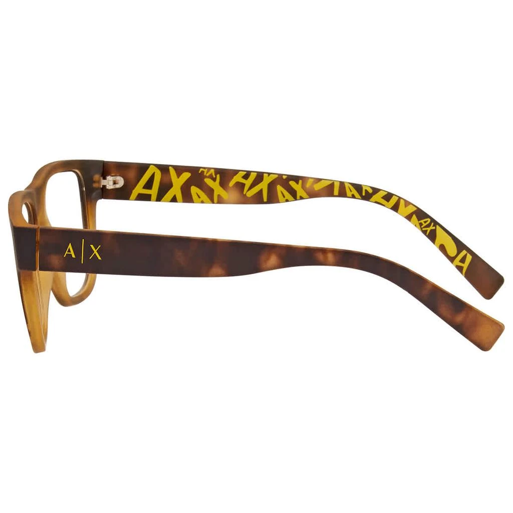商品Armani Exchange|Armani Exchange Demo Square Unisex Eyeglasses AX3062 8078 54,价格¥274,第3张图片详细描述