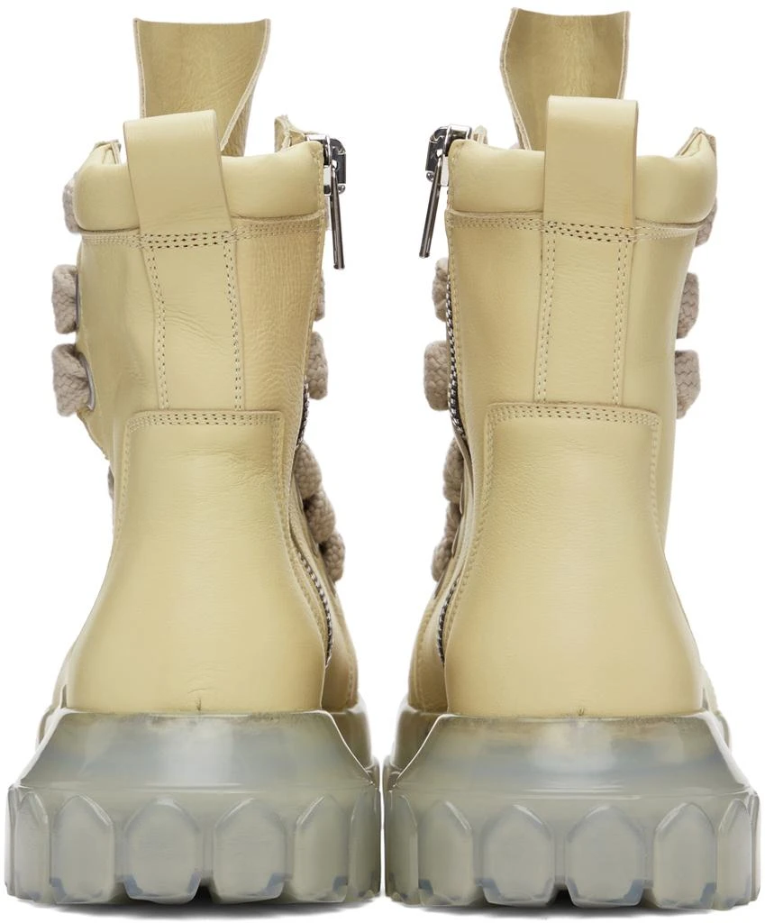 商品Rick Owens|Off-White Jumbo Laced Bozo Tractor Boots,价格¥5854,第2张图片详细描述