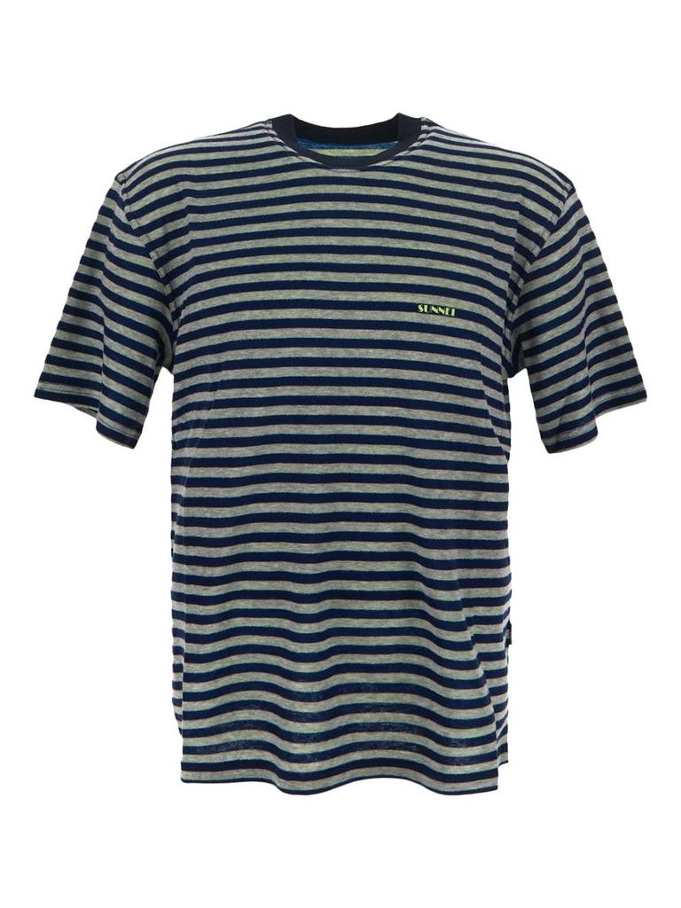 Reversible Cotton Striped T-Shirt商品第1张图片规格展示