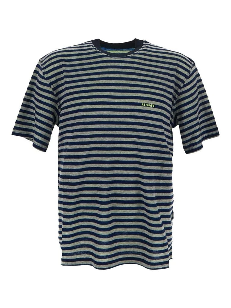 商品SUNNEI|Reversible Cotton Striped T-Shirt,价格¥918,第1张图片