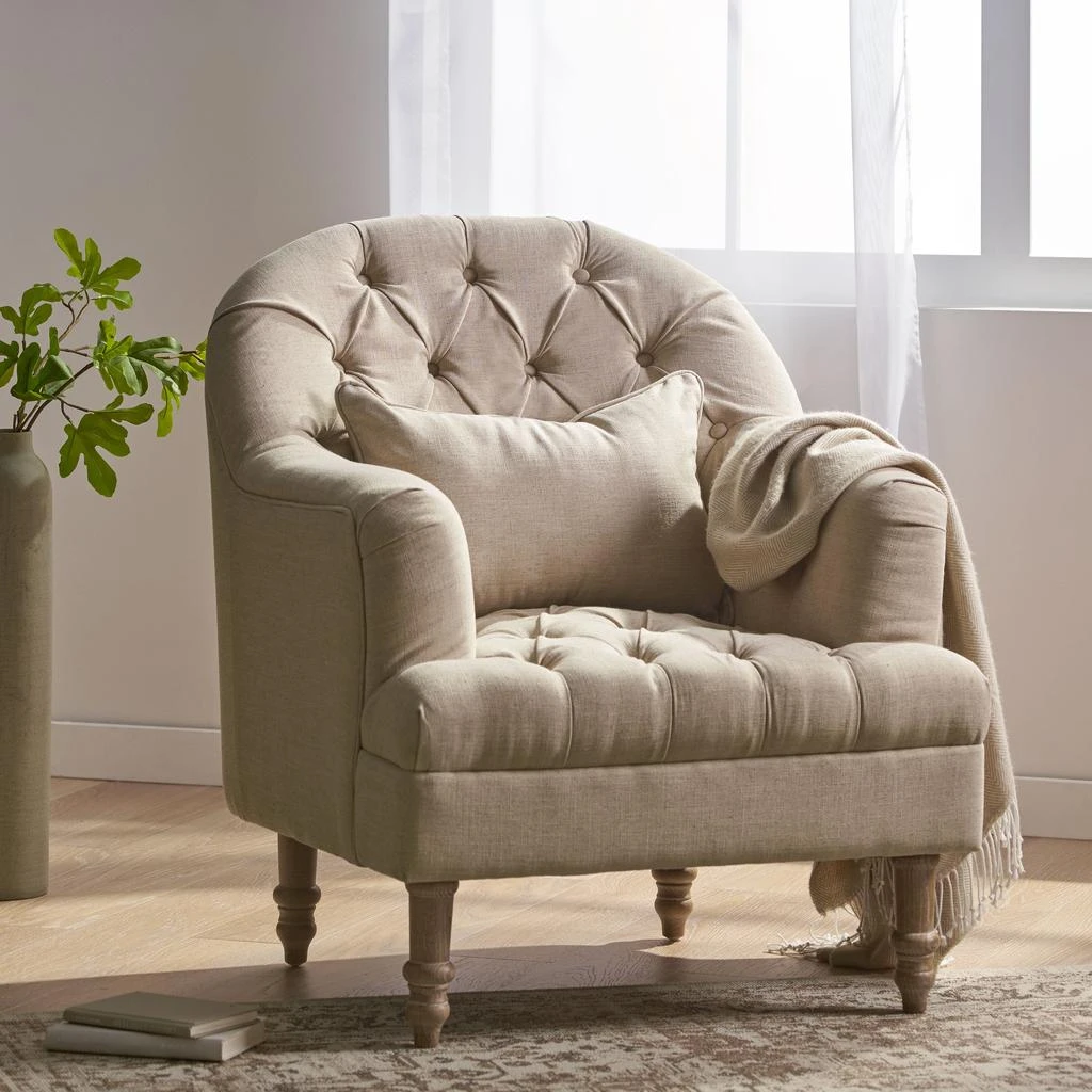 商品Streamdale Furniture|Streamdale ANATASIA TUFTED CHAIR,价格¥5928,第1张图片