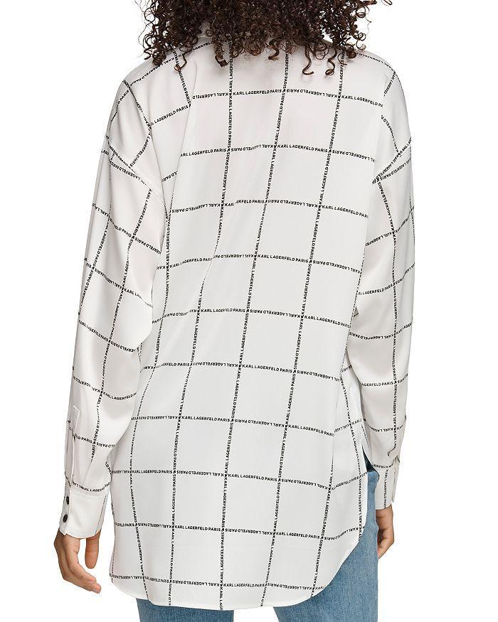 商品Karl Lagerfeld Paris|Long Sleeve Shirt,价格¥522,第2张图片详细描述