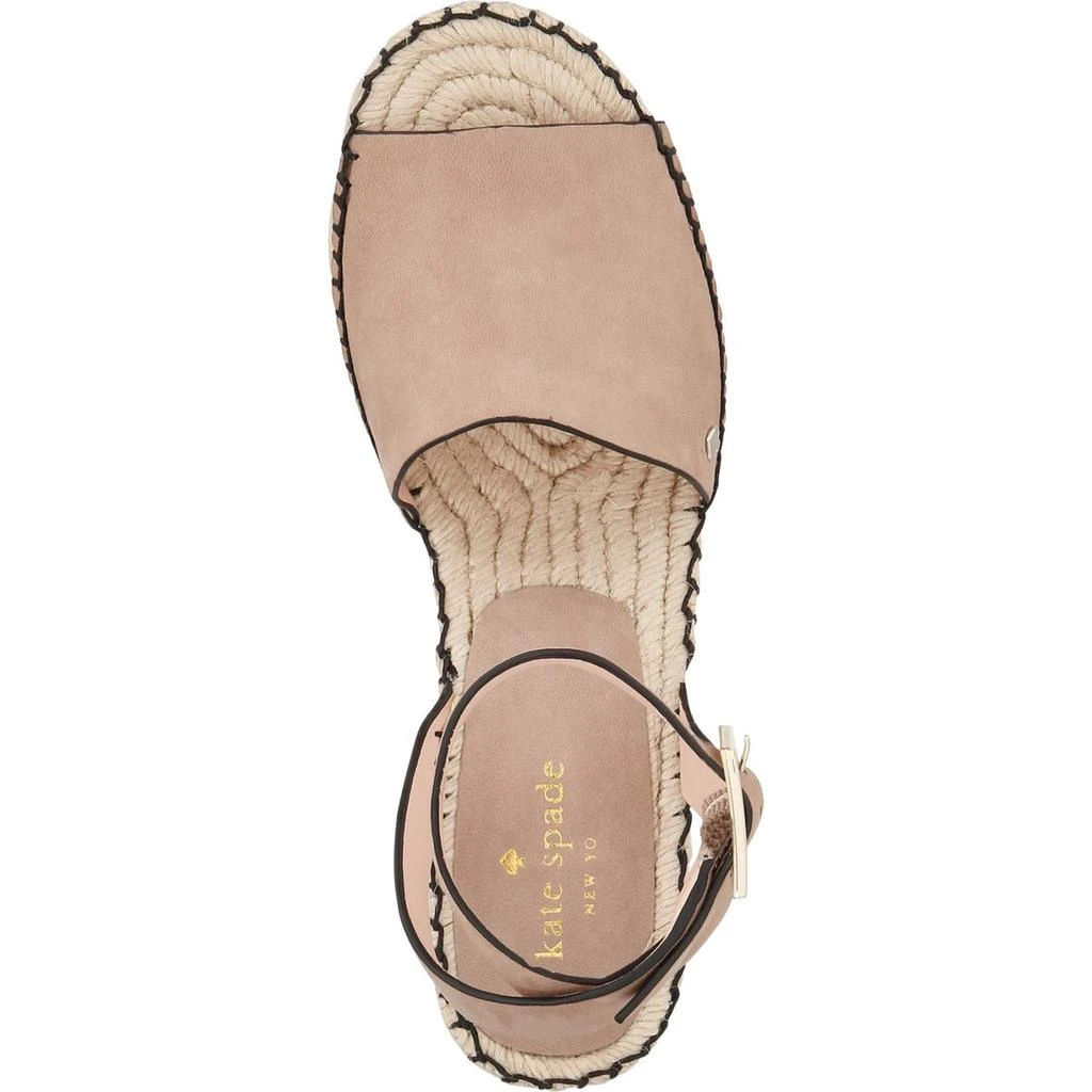商品Kate Spade|Kate Spade Womens Felipa Leather Strappy Espadrilles,价格¥330,第4张图片详细描述