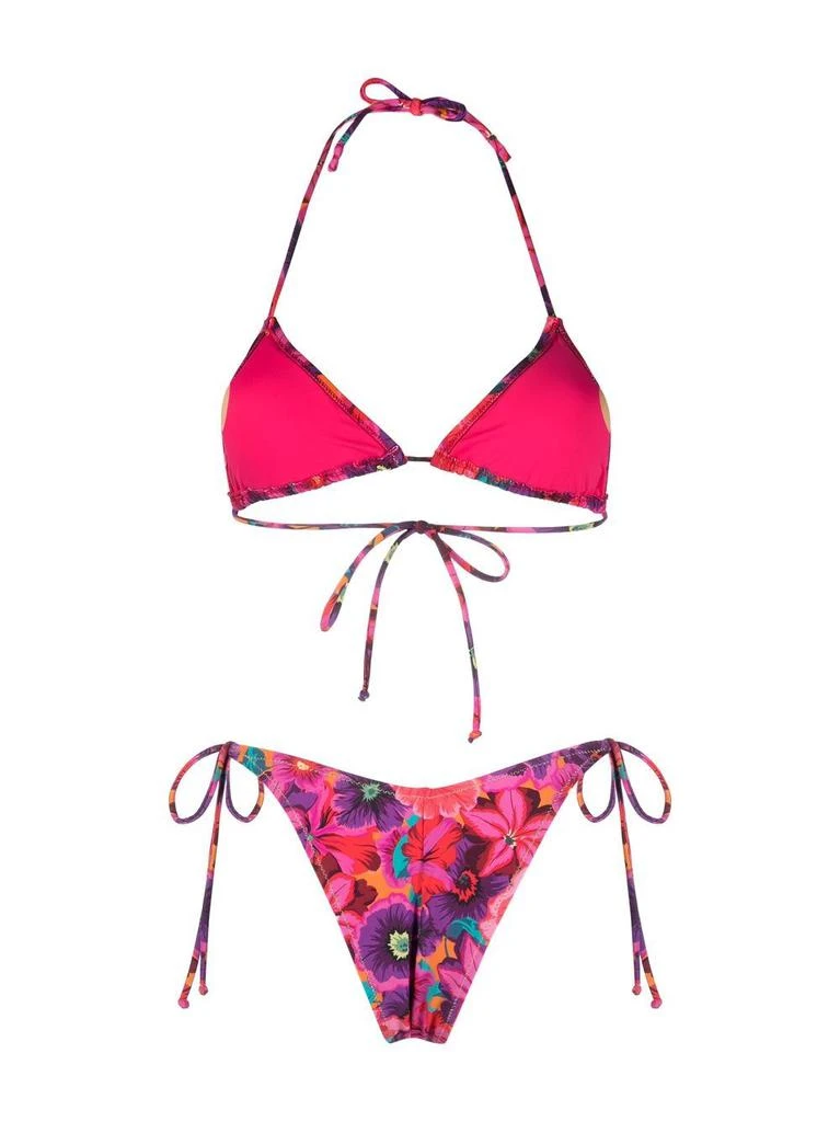 商品REINA OLGA|REINA OLGA SUSAN FLOWER PRINT BIKINI SET,价格¥812,第3张图片详细描述