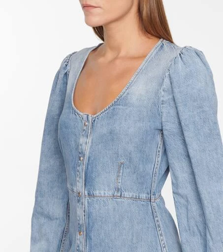商品Ganni|Denim midi dress,价格¥2311,第4张图片详细描述