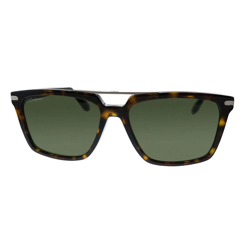 商品Salvatore Ferragamo|Salvatore Ferragamo  SF 1037S 240 57mm Unisex Rectangle Sunglasses,价格¥560,第1张图片