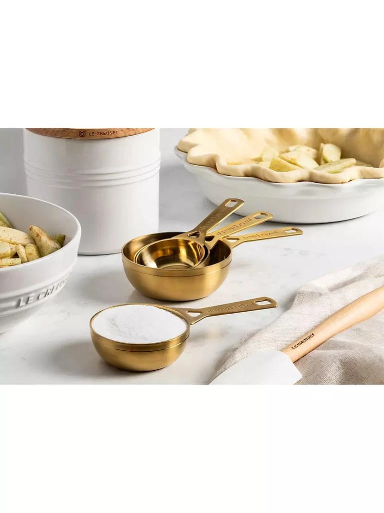 商品Le Creuset|Gold 4-Piece Measuring Cup Set,价格¥608,第5张图片详细描述