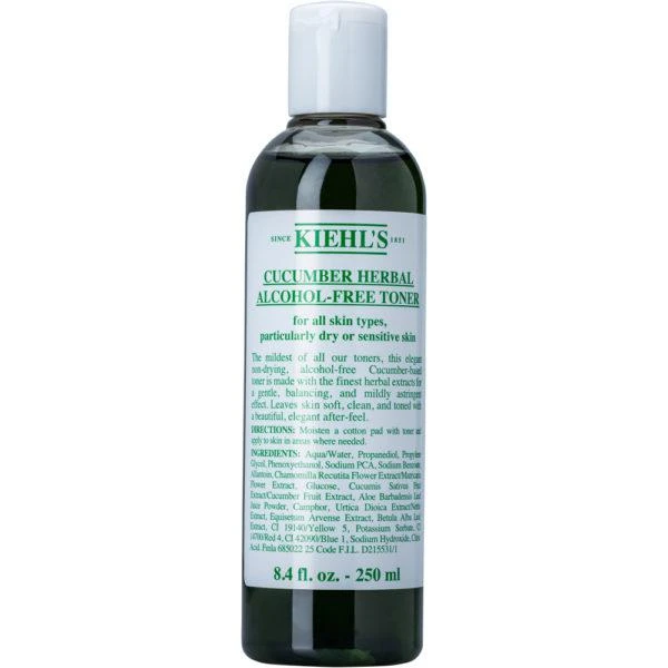 商品Kiehl's|Cucumber Herbal Alcohol-Free Toner,价格¥178,第1张图片