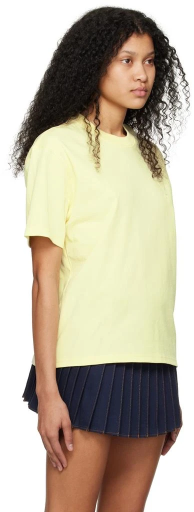 商品AMI|SSENSE Exclusive Yellow Ami de Cœur T-Shirt,价格¥1292,第2张图片详细描述