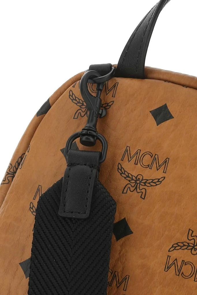 商品MCM|MCM Stark Monogram Print Zipped Backpack,价格¥4463,第4张图片详细描述